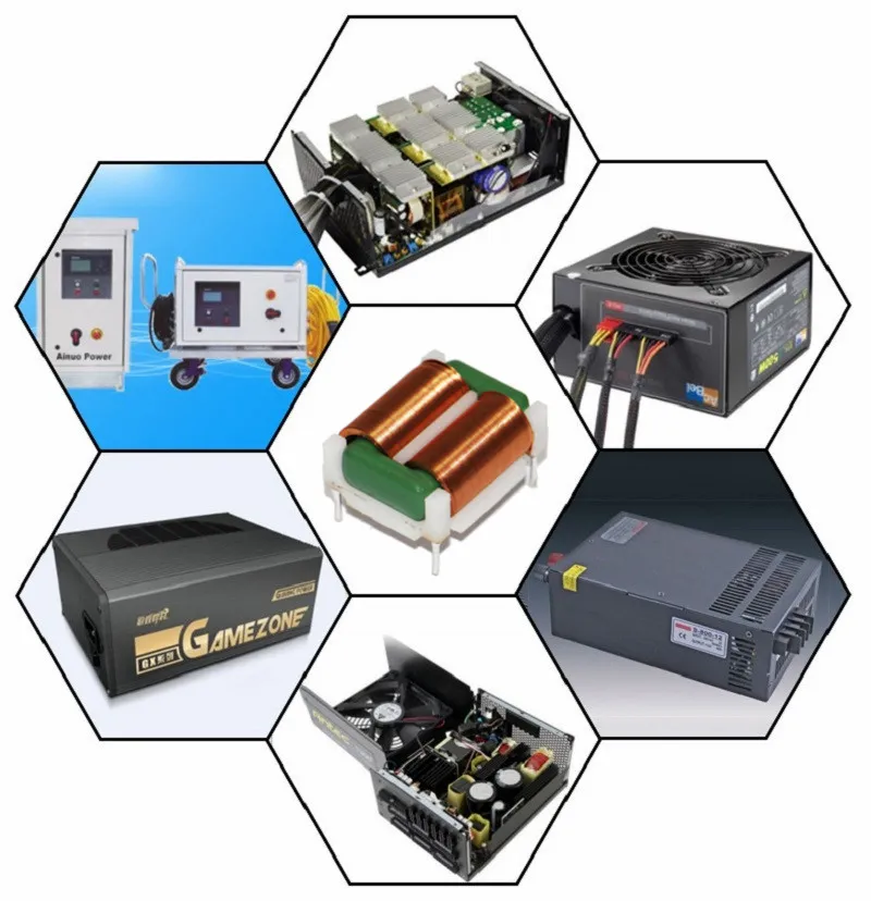 고주파 EMI/EMC Ikp 평면 코어 공통 모드 질식 인듀서