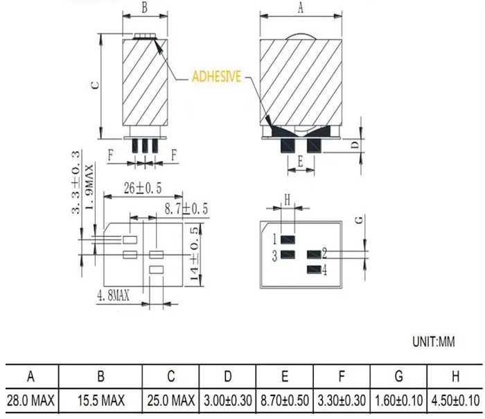 CE/SGS/BV/RoHS 단일 단계 Ikp 카튼 Ikp-PT-Pq 시리즈 고전압 SMD 트랜스포머