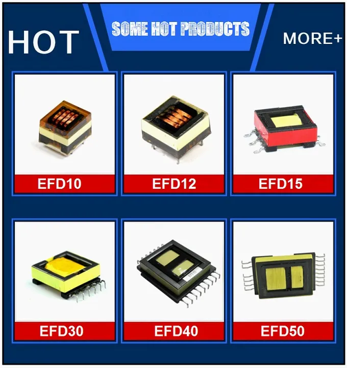 맞춤형 SMD 타입 Efd 코어 SMPS 고주파 펄스 트랜스포머
