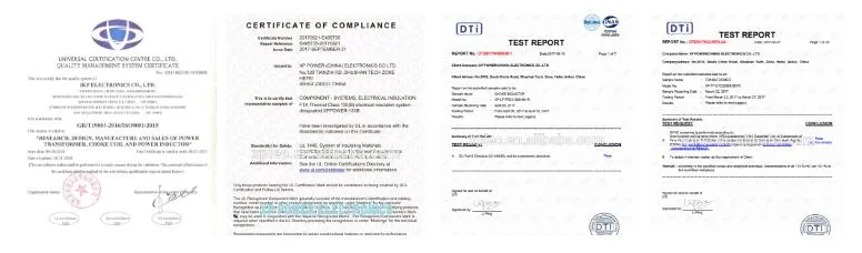 고주파 페라이트 코어 변압기 Etd 전력 변압기 Etd 59 Pfc 초크
