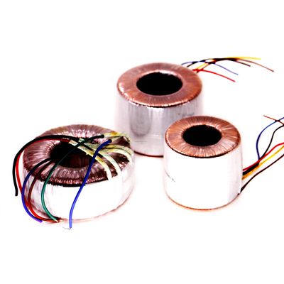 6.30kg Weight 57℃ Temp. Rise Toroidal Transformer for Testing Equipment